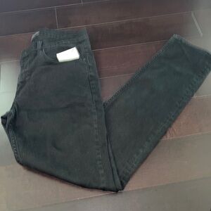 Rail Skinny black stretch jeans. 30/32.  Distressed.  Excellent condition